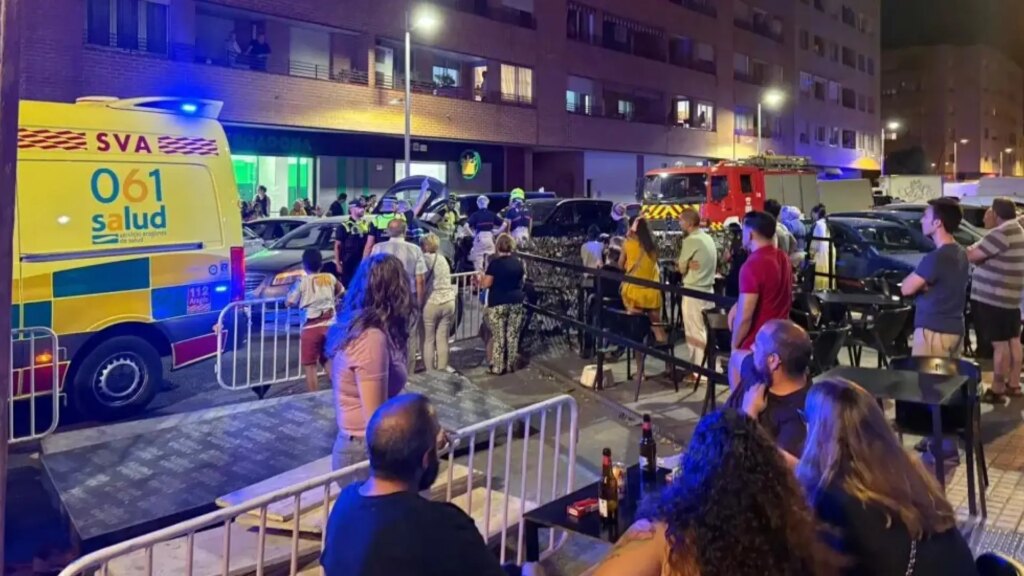 Tragedia en la Calle: Un Coche Arrolla a Seis Personas, Hospitalizadas de Urgencia