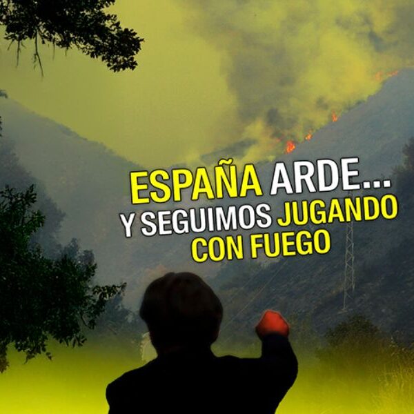 España arde… y seguimos jugando con fuego