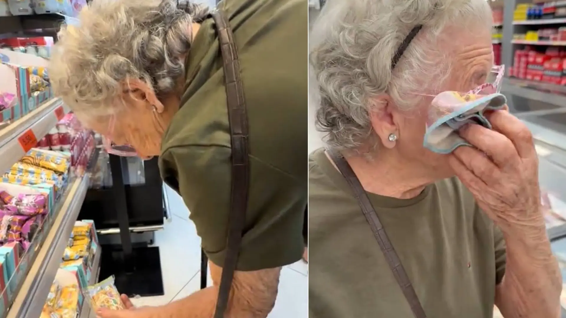 Conectar con el hogar: La emotiva historia de una abuela cubana en su primer Mercadona en España