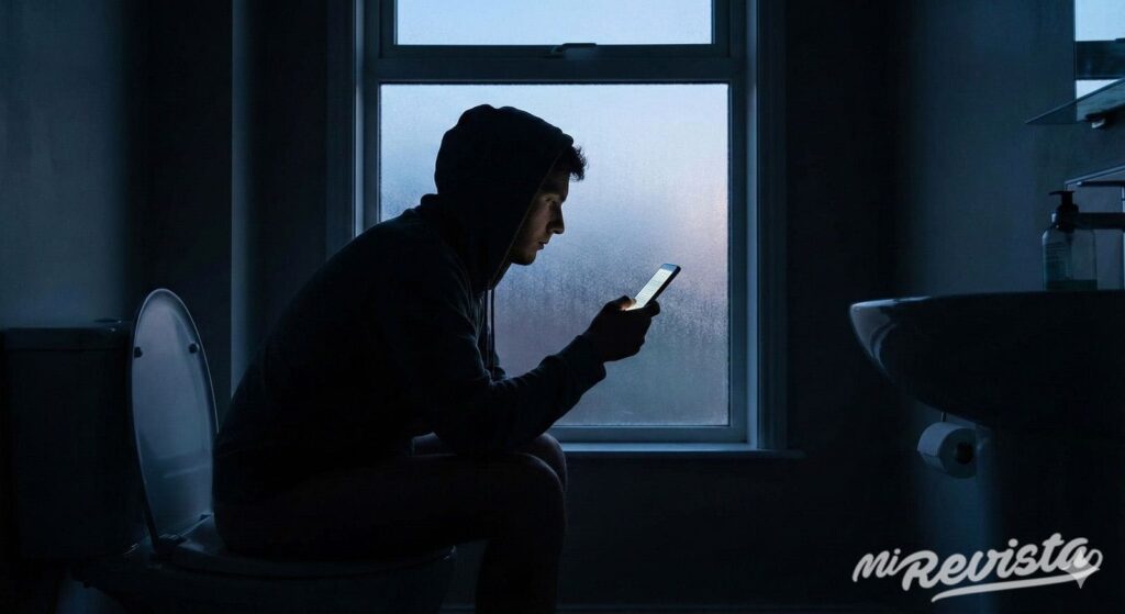 Tu cuerpo no fue diseñado para scrollear en el baño: el móvil y las hemorroides, en el punto de mira