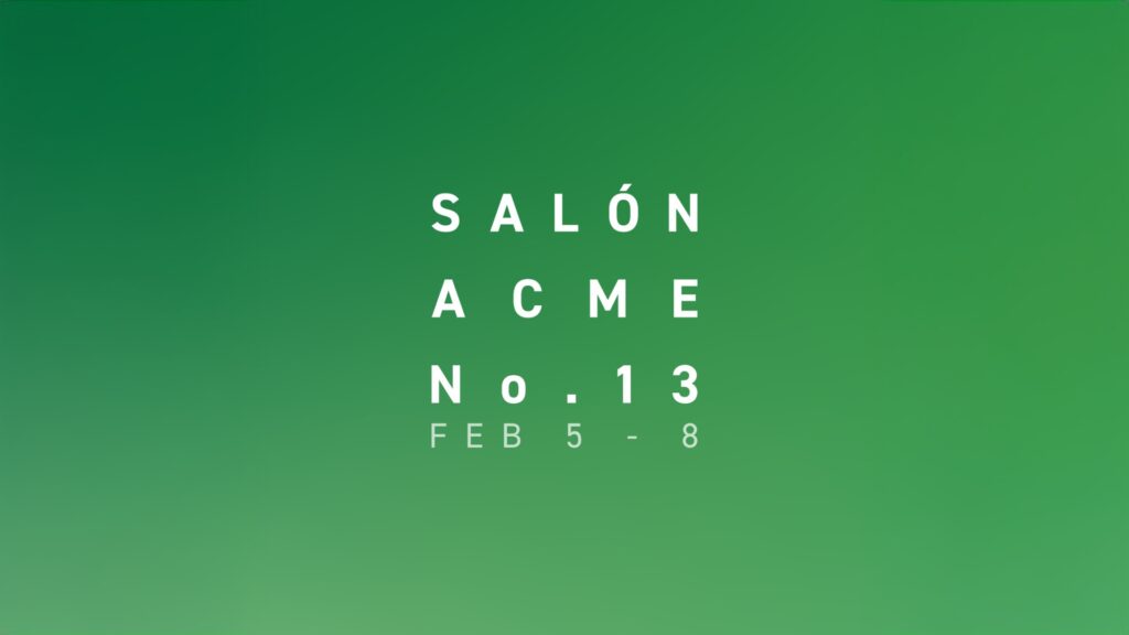 Salón ACME 13: El epicentro del arte emergente en 2026